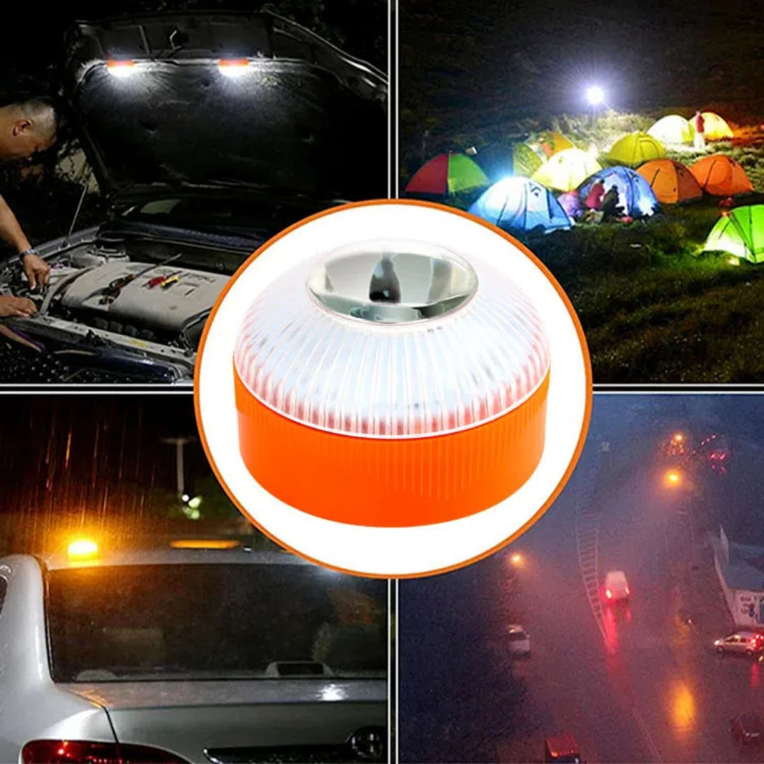 HOMEFISH Magnetic Emergency Beacon Light For Cars With Strobe