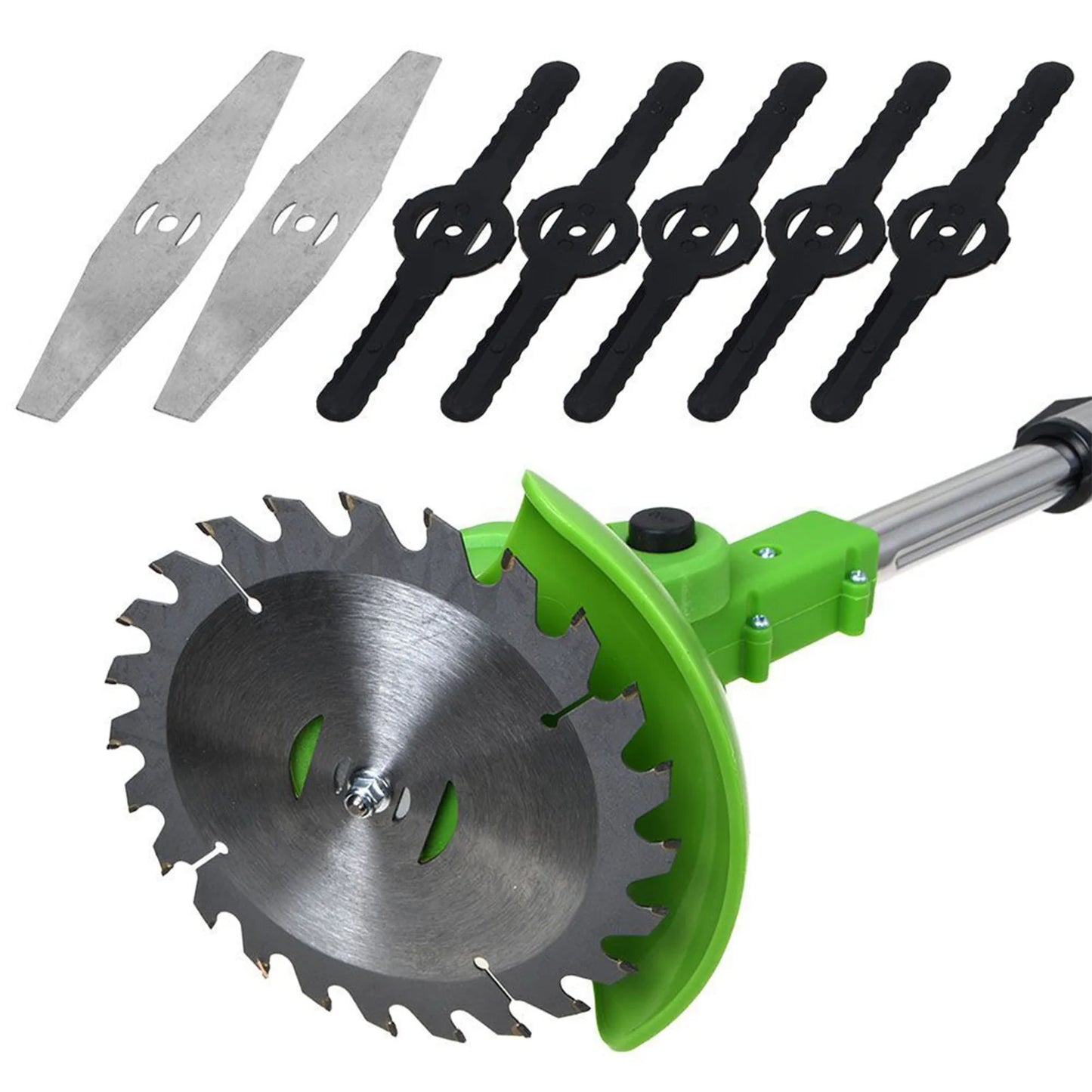 Brushless Cordless Weed Trimmer 2-In-1 Electric Grass Cutter For Yard