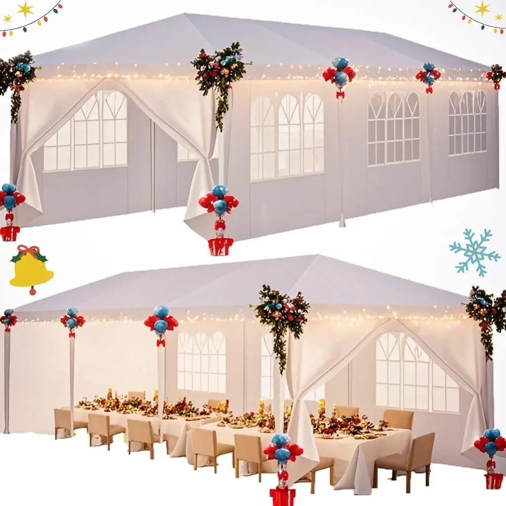Tooluck Outdoor Party Tent With Removable Sidewalls