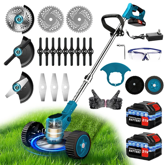 Cordless Lawn Mower And Garden Tools For Courtyards And Gardens