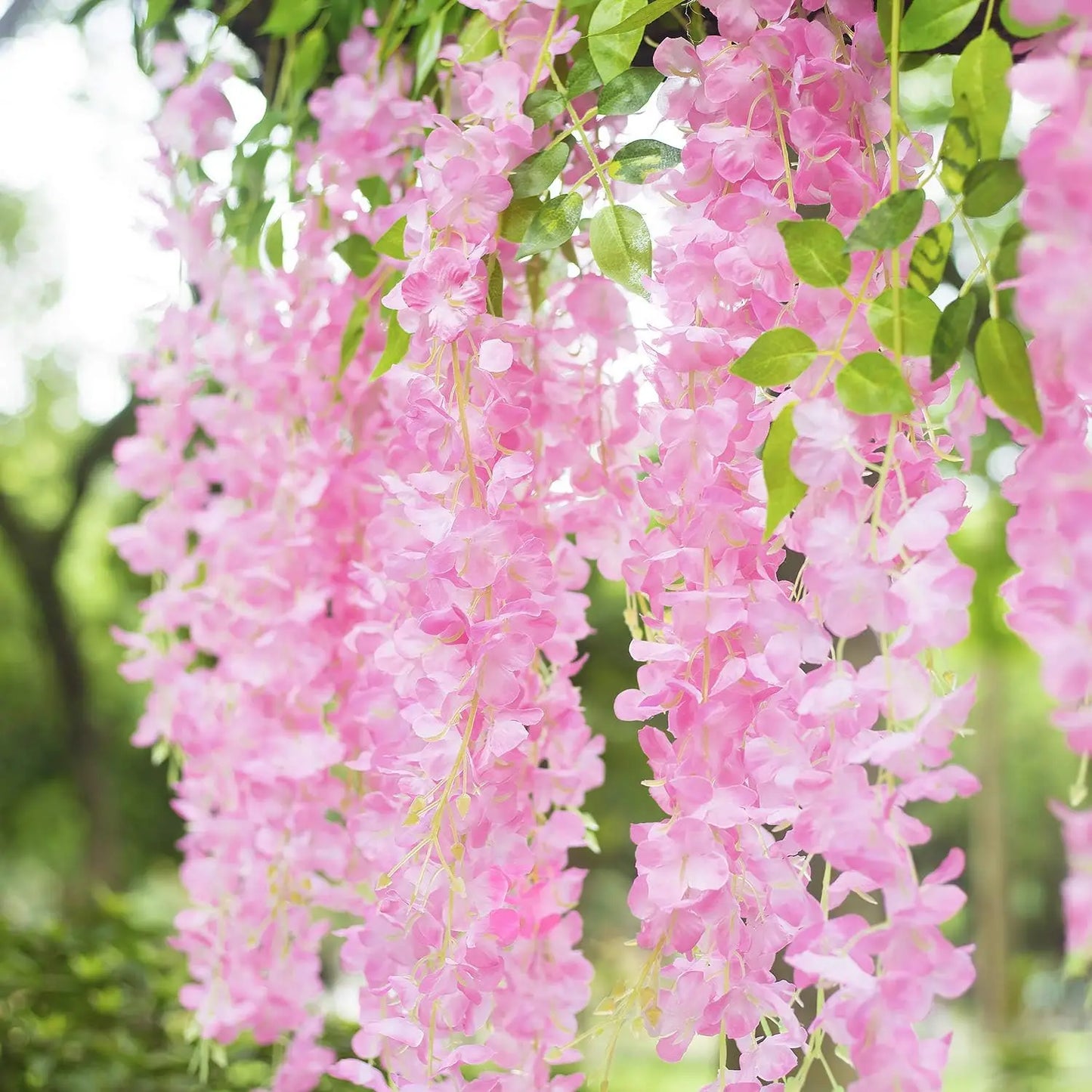 Sinsoledad Wisteria Artificial Flower Garland for Weddings and Decor