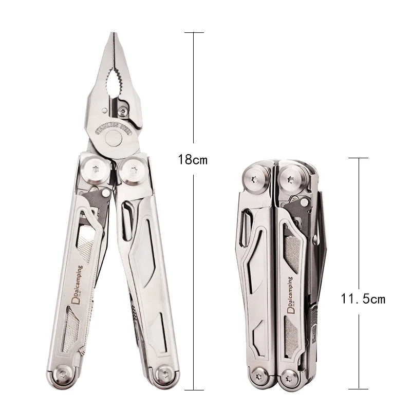 Daicamping DL30 Multitool With Pliers And Scissors For Diy And Edc