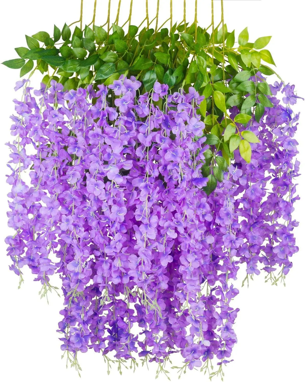 Sinsoledad Wisteria Artificial Flower Garland for Weddings and Decor