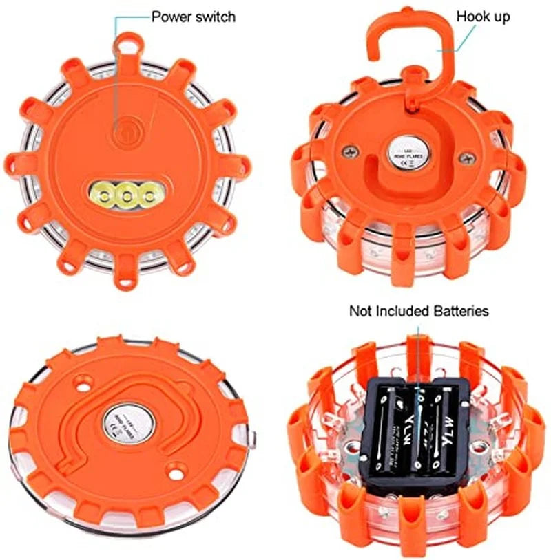Car Emergency Light V16 Homologated DGT Road Flares Beacon