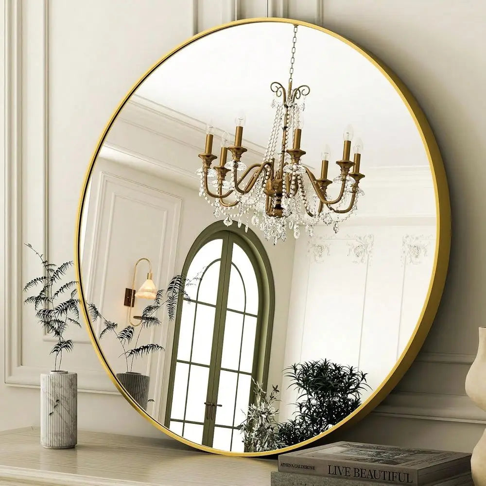 XMSJ Wall Mirror For Bathroom Vanity And Bedroom Modern Decor