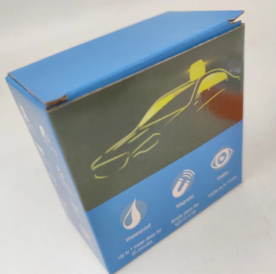HOMEFISH Magnetic Emergency Beacon Light For Cars With Strobe