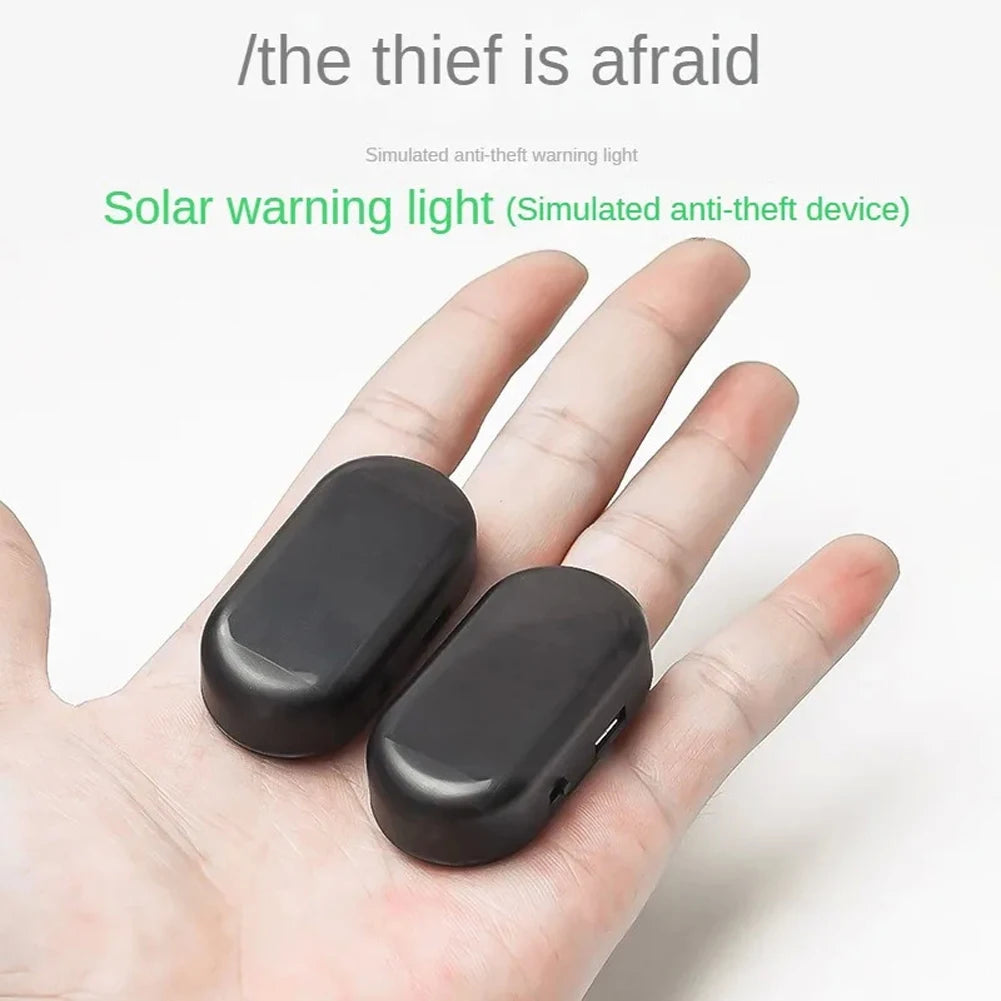 ALLOYSEED Solar Powered Car Fake Security Light System