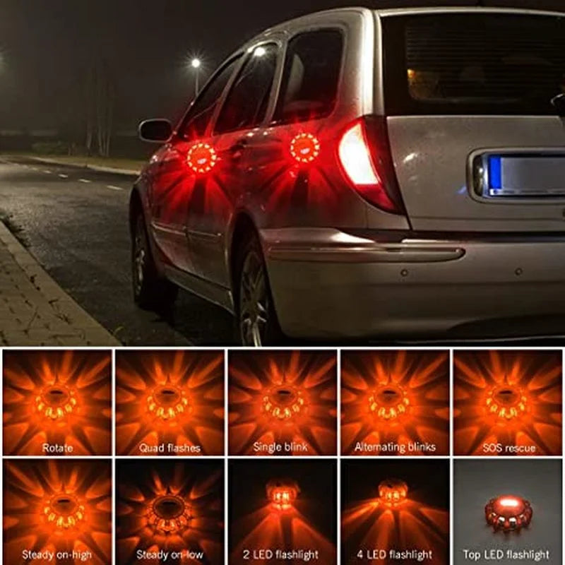 Car Emergency Light V16 Homologated DGT Road Flares Beacon