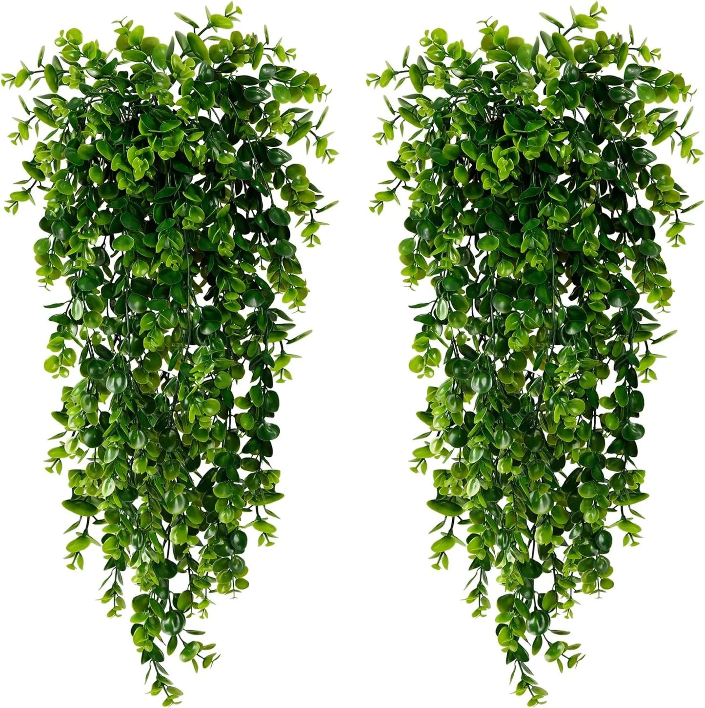 Faux Eucalyptus Hanging Plant Vine UV Resistant for Outdoor Decor