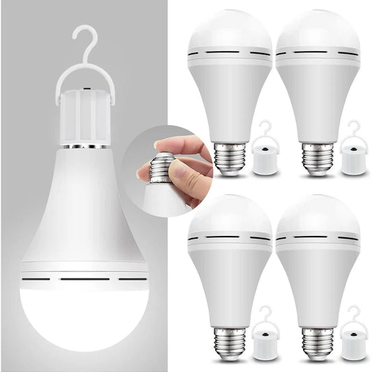 Rechargeable Emergency LED Bulb 9W 800 Lumens 6000K Daylight