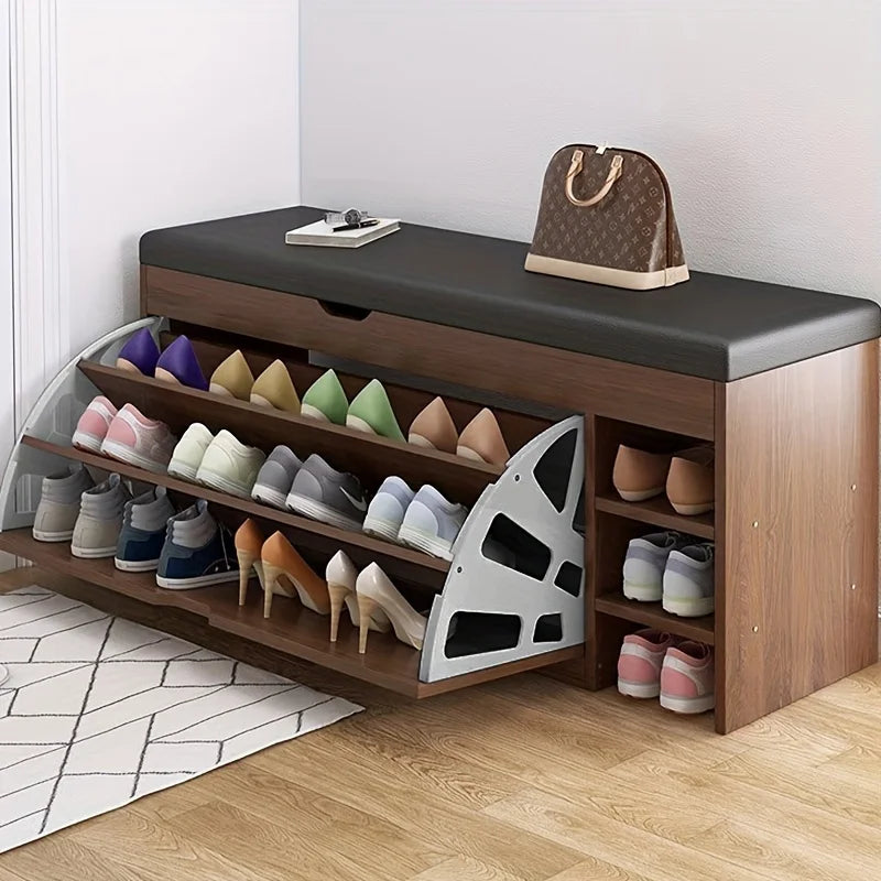 Flip Shoe Cabinet Accessories Stainless Steel Hidden Hardware Rack