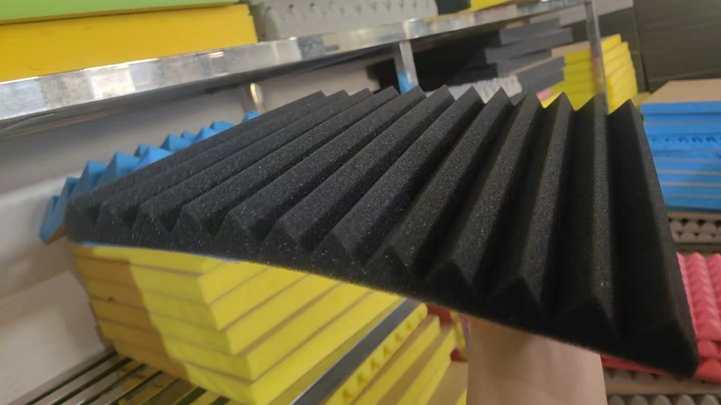 Self Adhesive Eggcrate Acoustic Foam Panels For Home And Studios