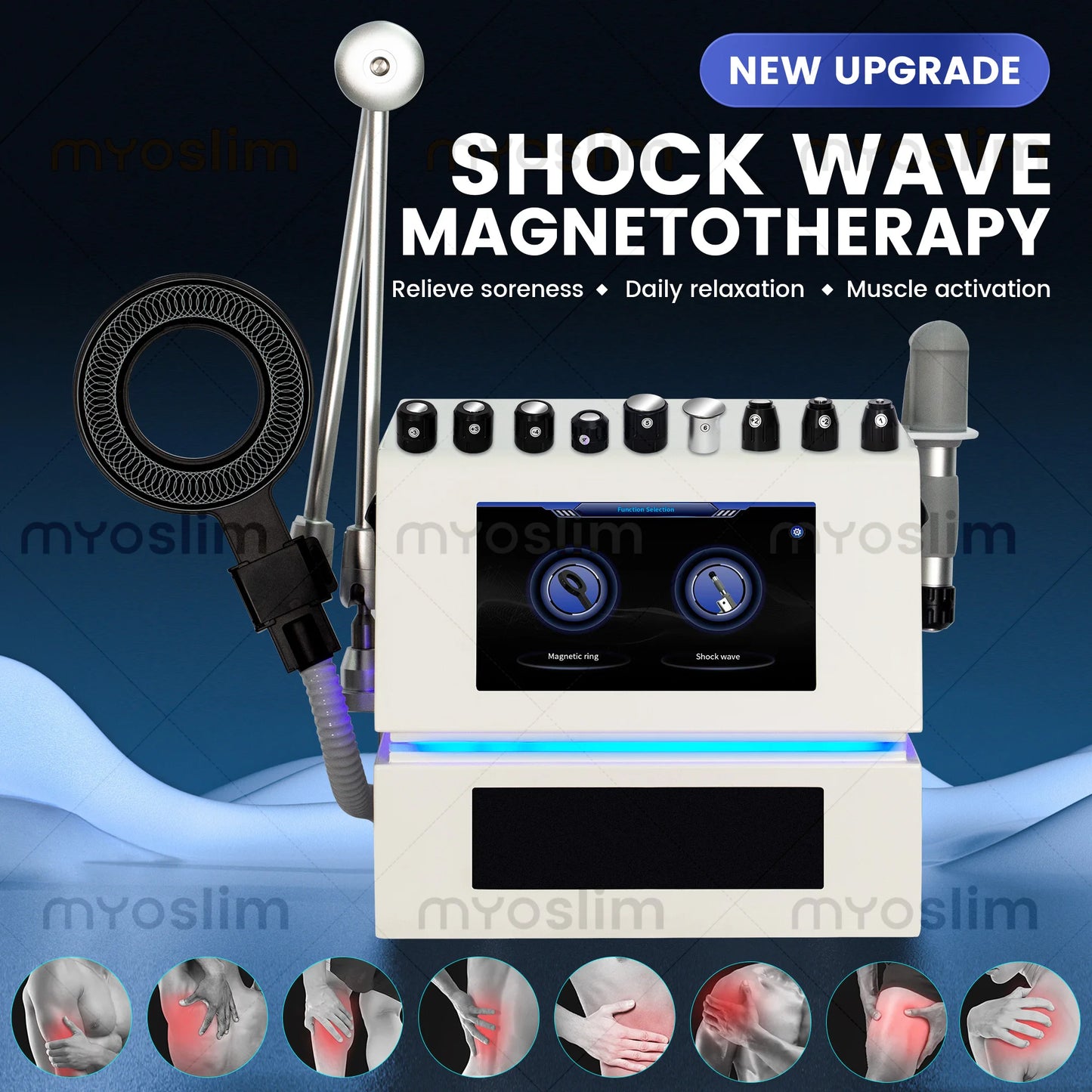 EMSZERO Portable Physio Magnetic Therapy Massage Device For Pain Relief