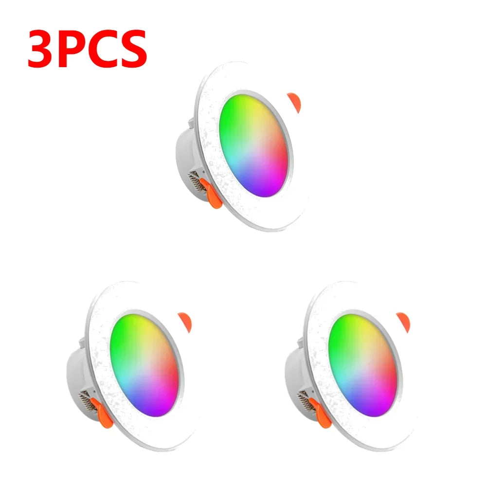 Alloet 10W Smart Led Downlight Bluetooth Ceiling Lamp App Control