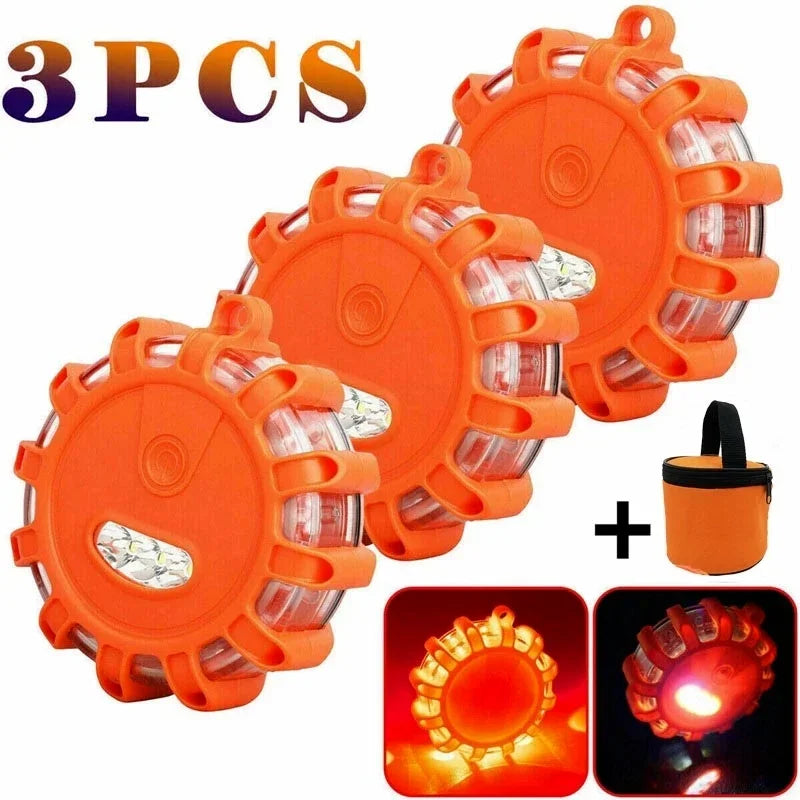 Car Emergency Light V16 Homologated DGT Roadside Flare Beacon
