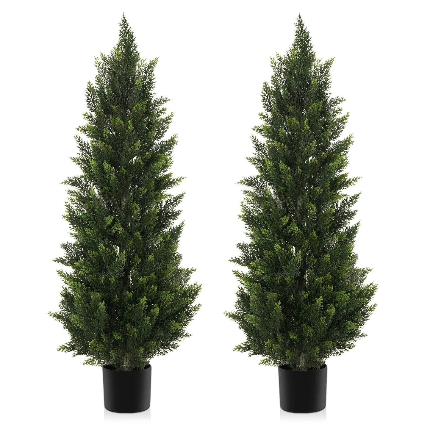 Artificial Cedar Tree Indoor Outdoor Faux Silk Plant Decor