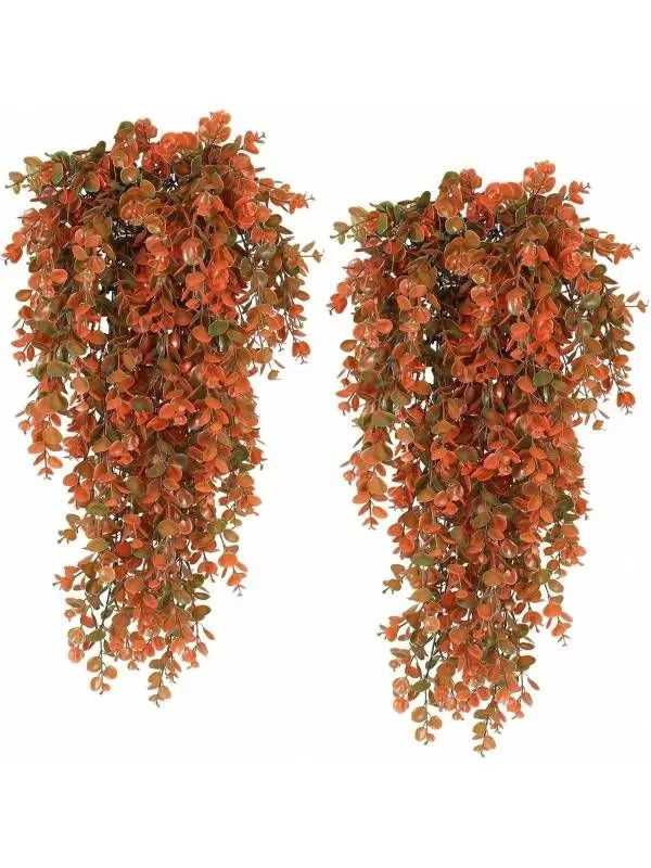 Faux Eucalyptus Hanging Plant Vine UV Resistant for Outdoor Decor
