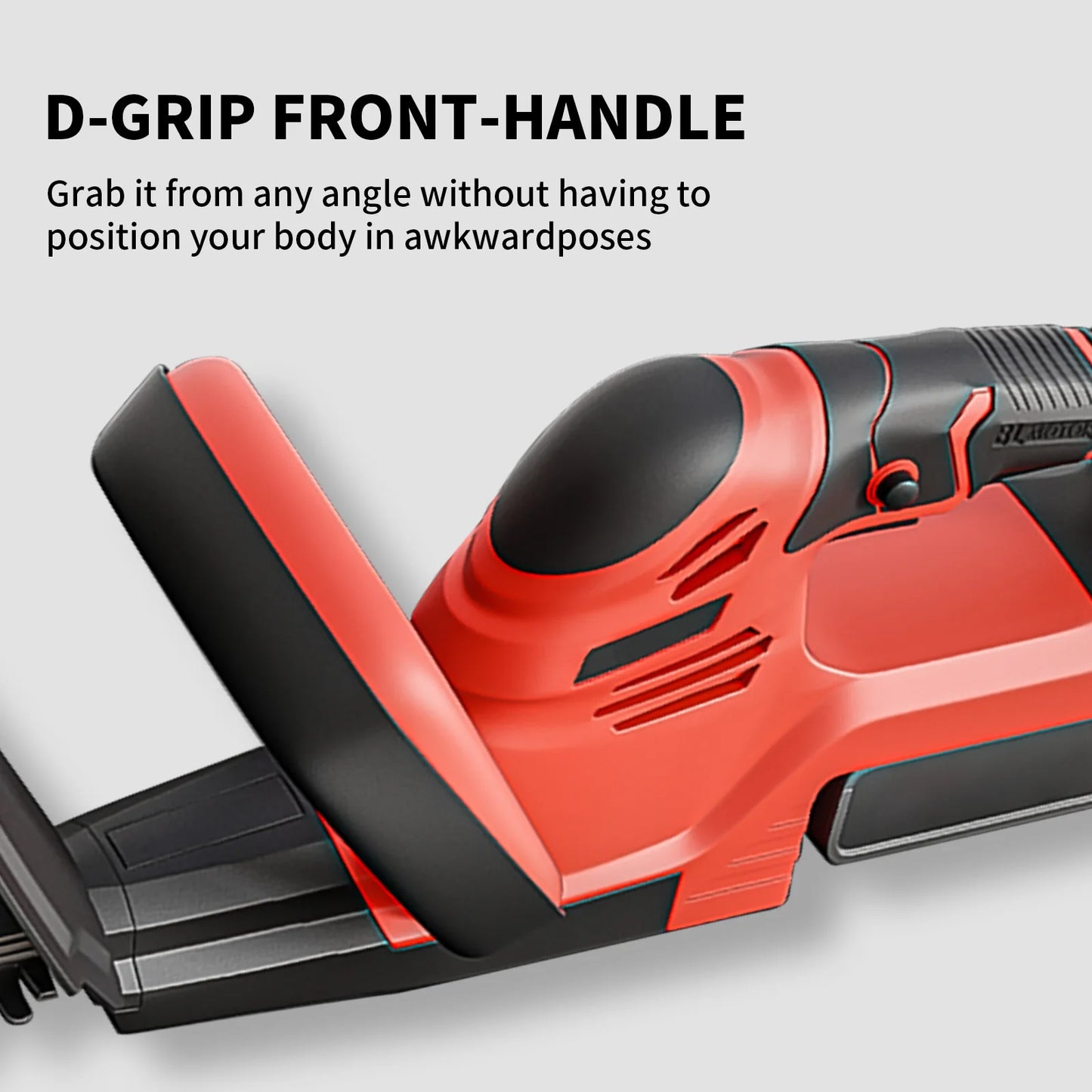 Cordless Hedge Trimmer With 3.0Ah Battery Charger