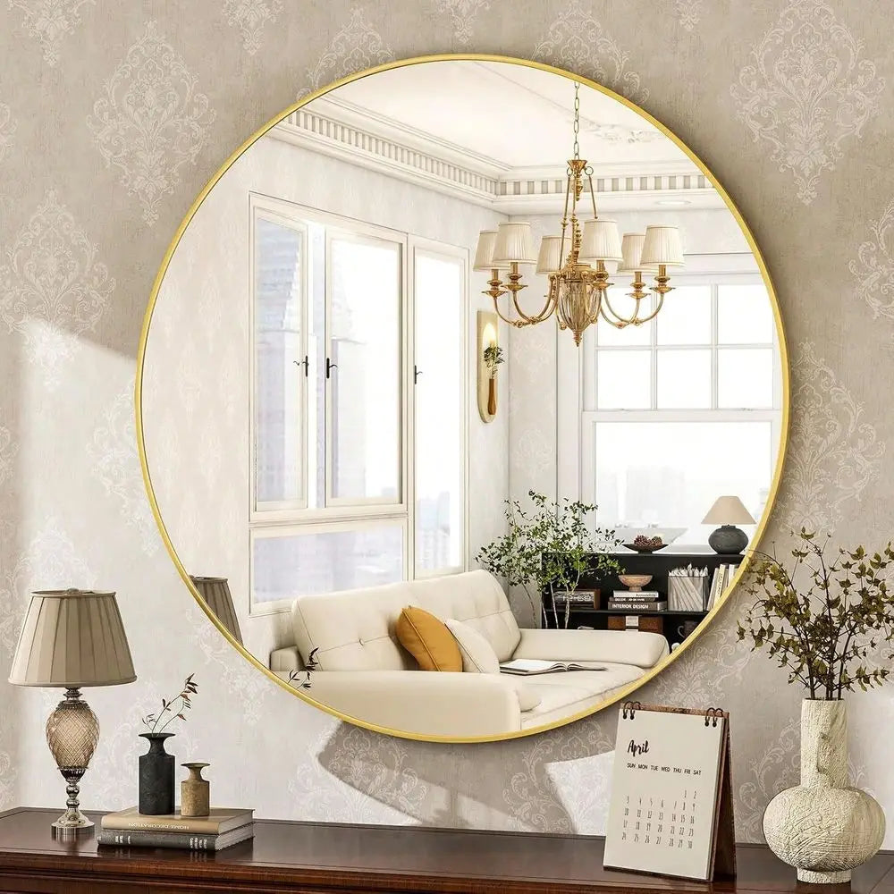 XMSJ Wall Mirror For Bathroom Vanity And Bedroom Modern Decor