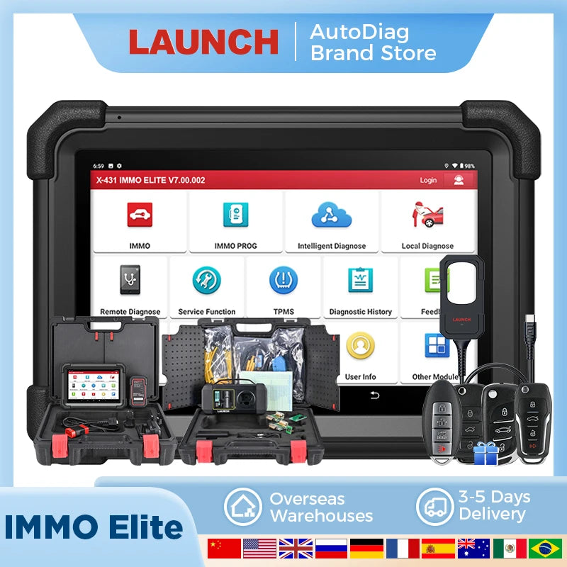 LAUNCH IMMO Elite Key Programming Tool for Immobilizers