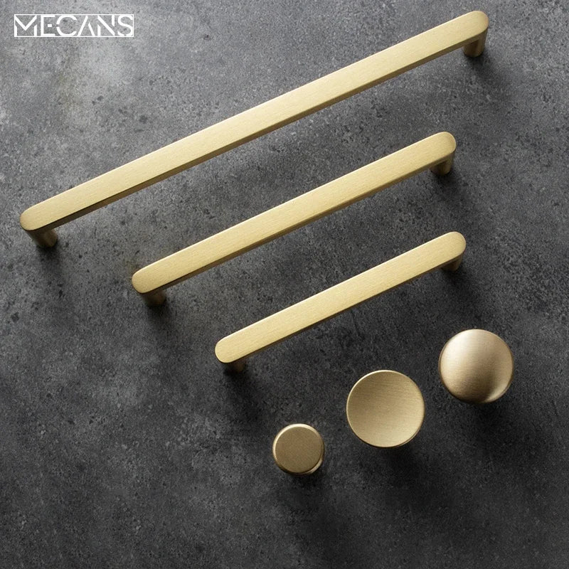 TONADIY Brass Cabinet Handle and Drawer Pull