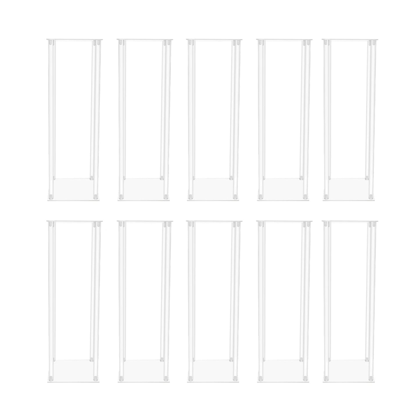 Acrylic Vases Wedding Centerpieces Flower Stands Set