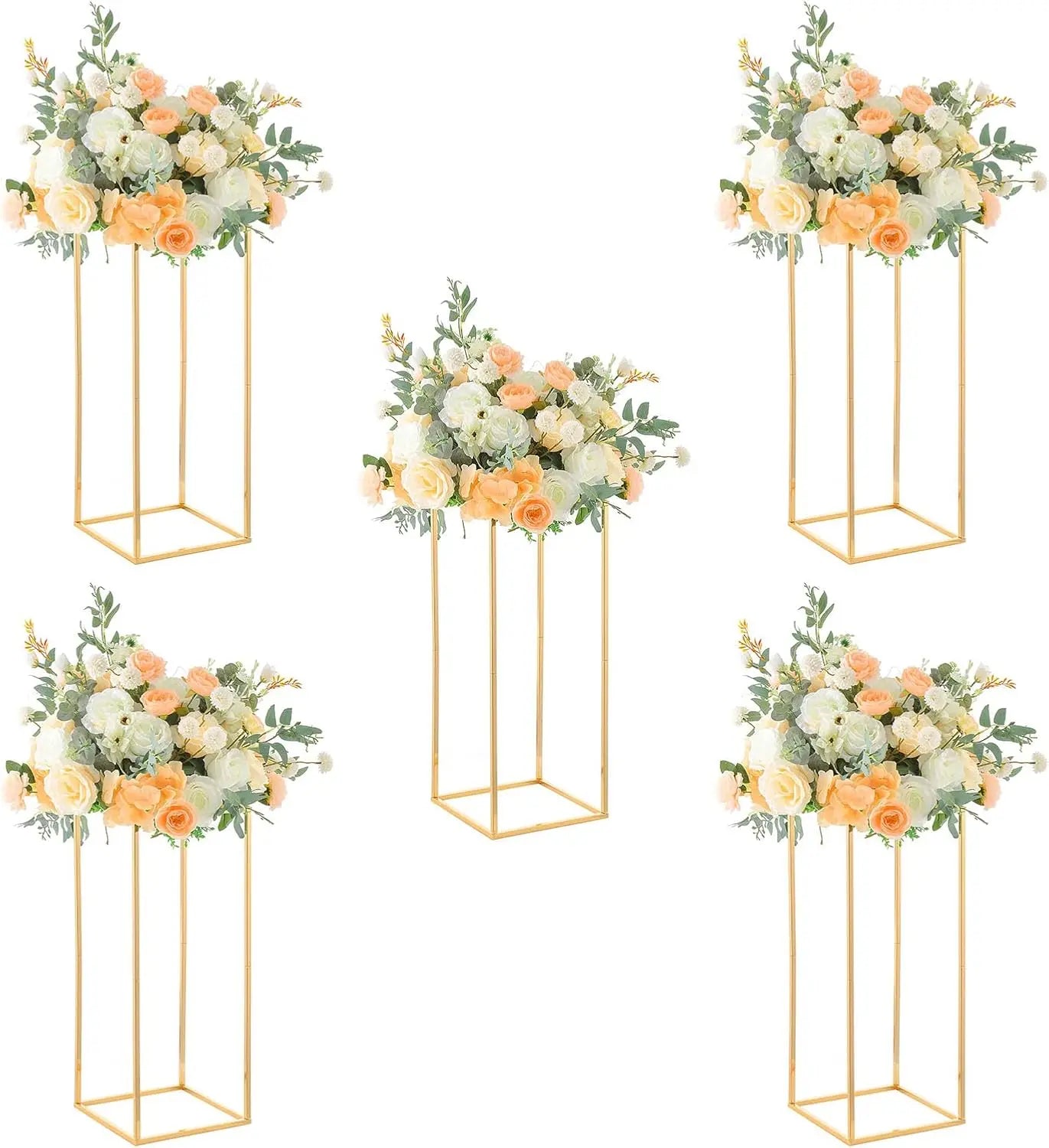 Wedding Flower Vase Set 5 Pieces Centerpieces for Party Tables