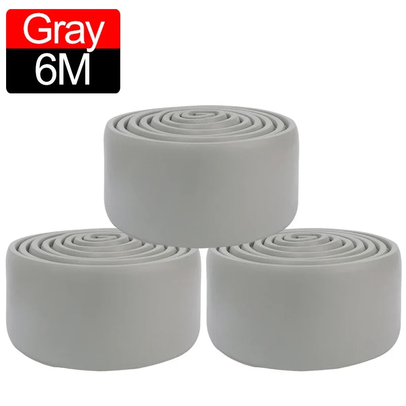Waterproof Self-Adhesive Skirting Line 3D Wall Sticker