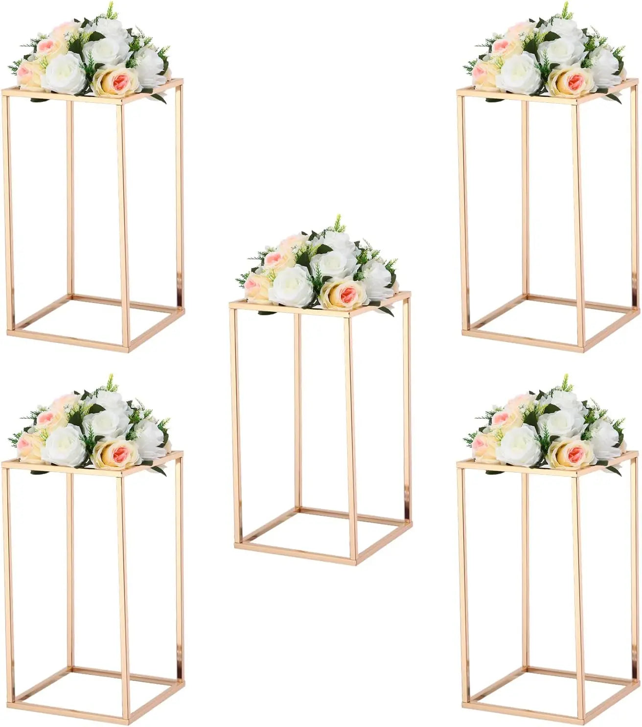 Wedding Flower Vase Set 5 Pieces Centerpieces for Party Tables