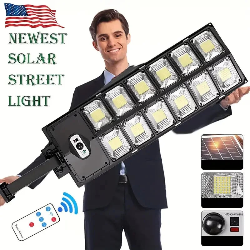 KEWEN 504LED UltraBright Solar Street Light with Motion Sensor