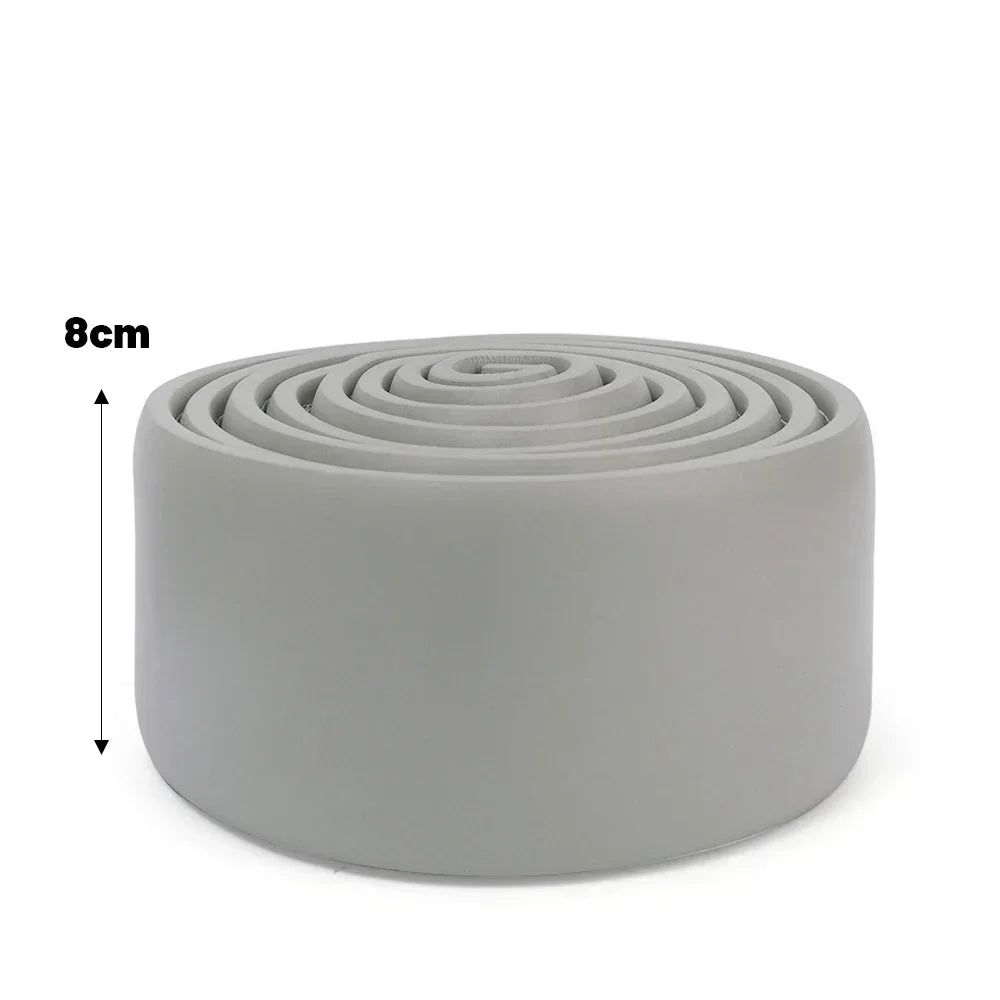 Waterproof Self Adhesive Skirting Line 3D Wall Corner Decoration