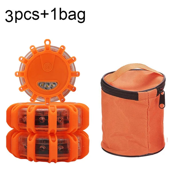 Car Emergency Light V16 Homologated DGT Road Flares Beacon