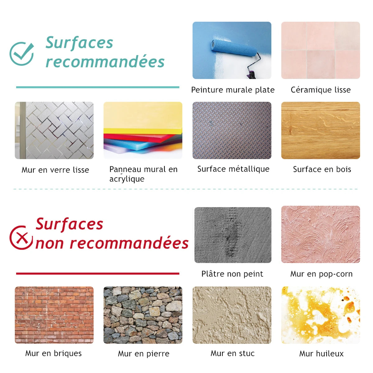 3D Tile Stickers For Wall And Furniture Matte Stone Textures