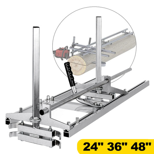 Chainsaw Mill Planking Guide For Lumber Cutting With Aluminum Steel