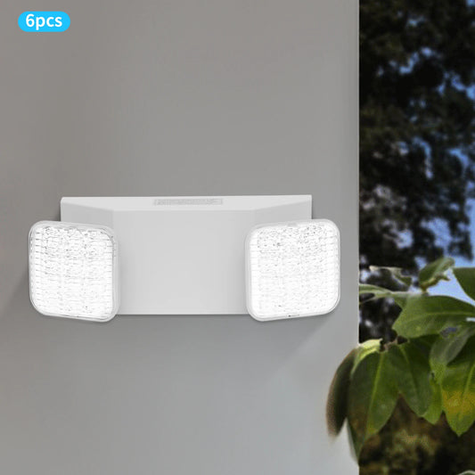 Emergency Exit Lights With Battery Backup Dual Head LED Waterproof