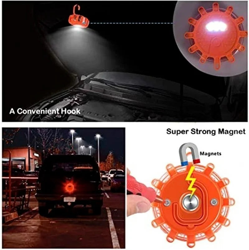 Car Emergency Light V16 Homologated DGT Roadside Flare Beacon