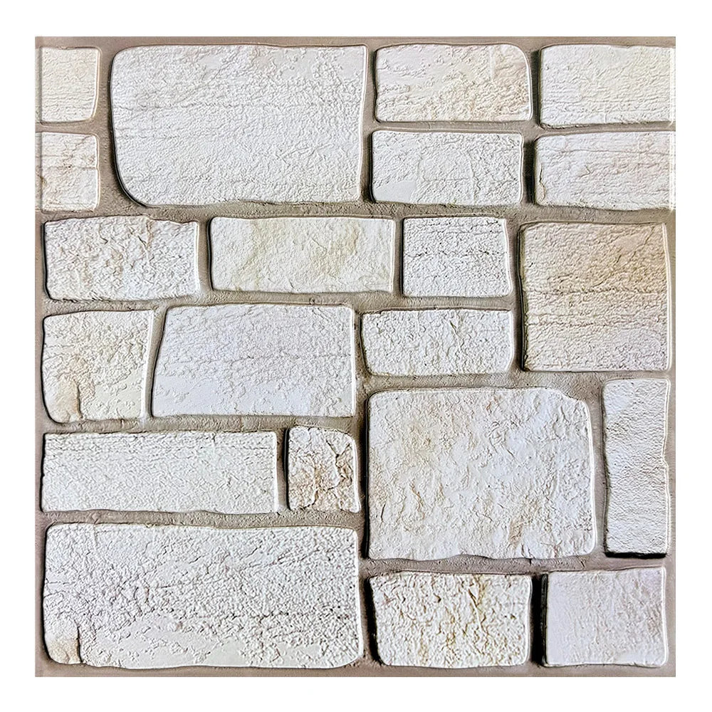 3D Tile Stickers For Wall And Furniture Matte Stone Textures