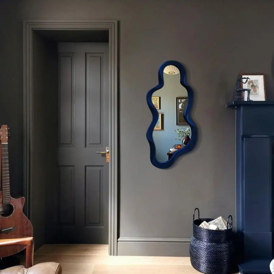 Cloud Wall Mirror For Bedroom Decor, Cute Hanging Wall Art